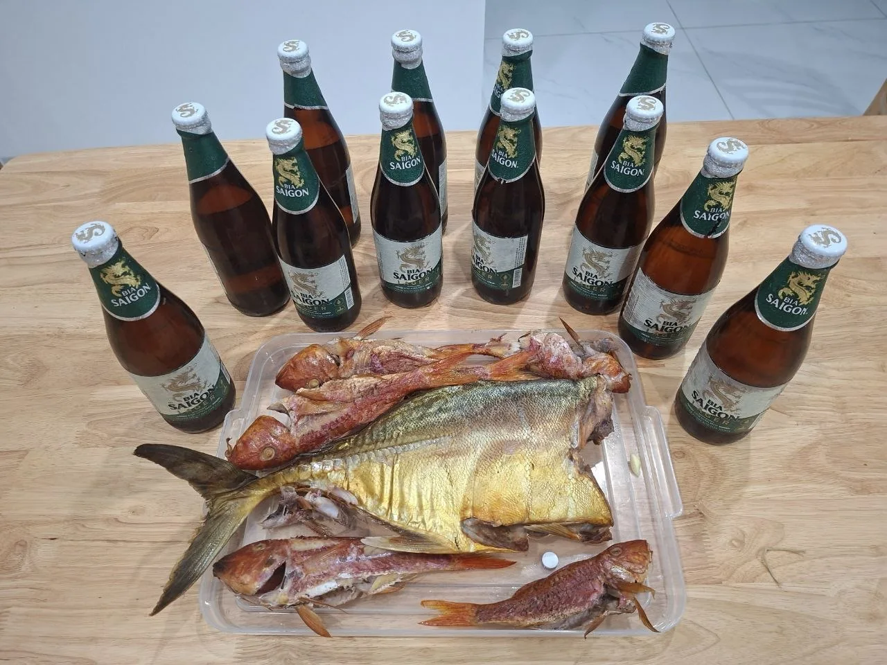 Свежие морепродукты